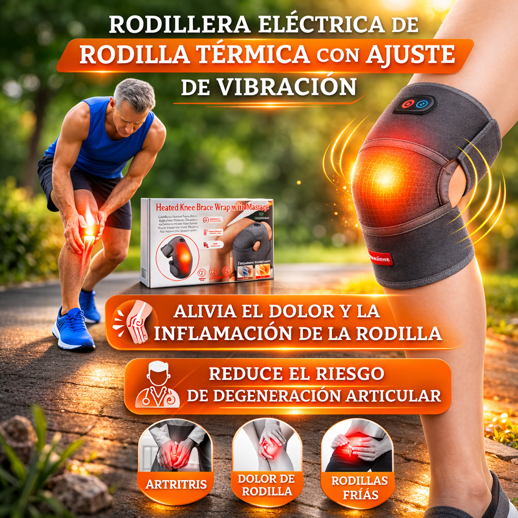 Masajeadora Eléctrica de Rodilla ThermoFlex