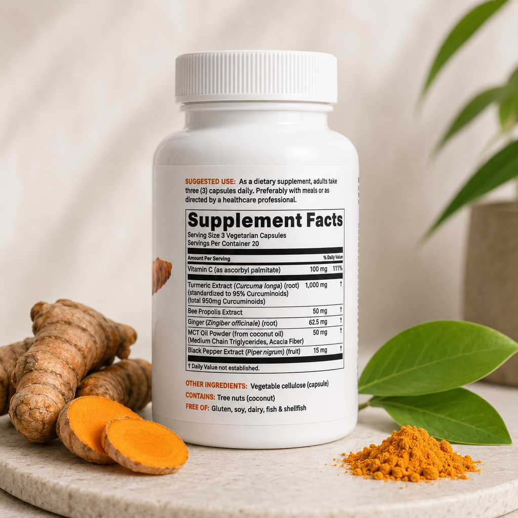 Turmeric Curcumin - 1.000 mg