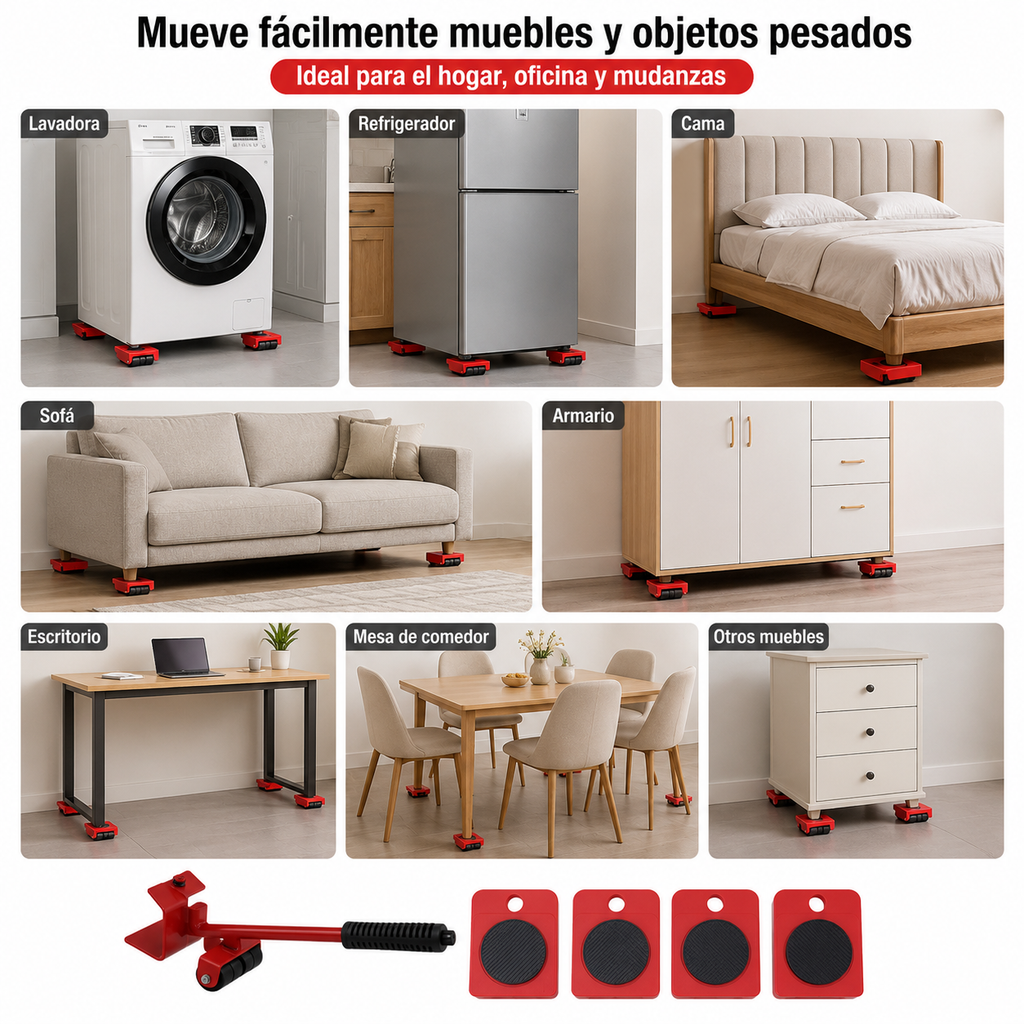 Kit Movedor de Muebles