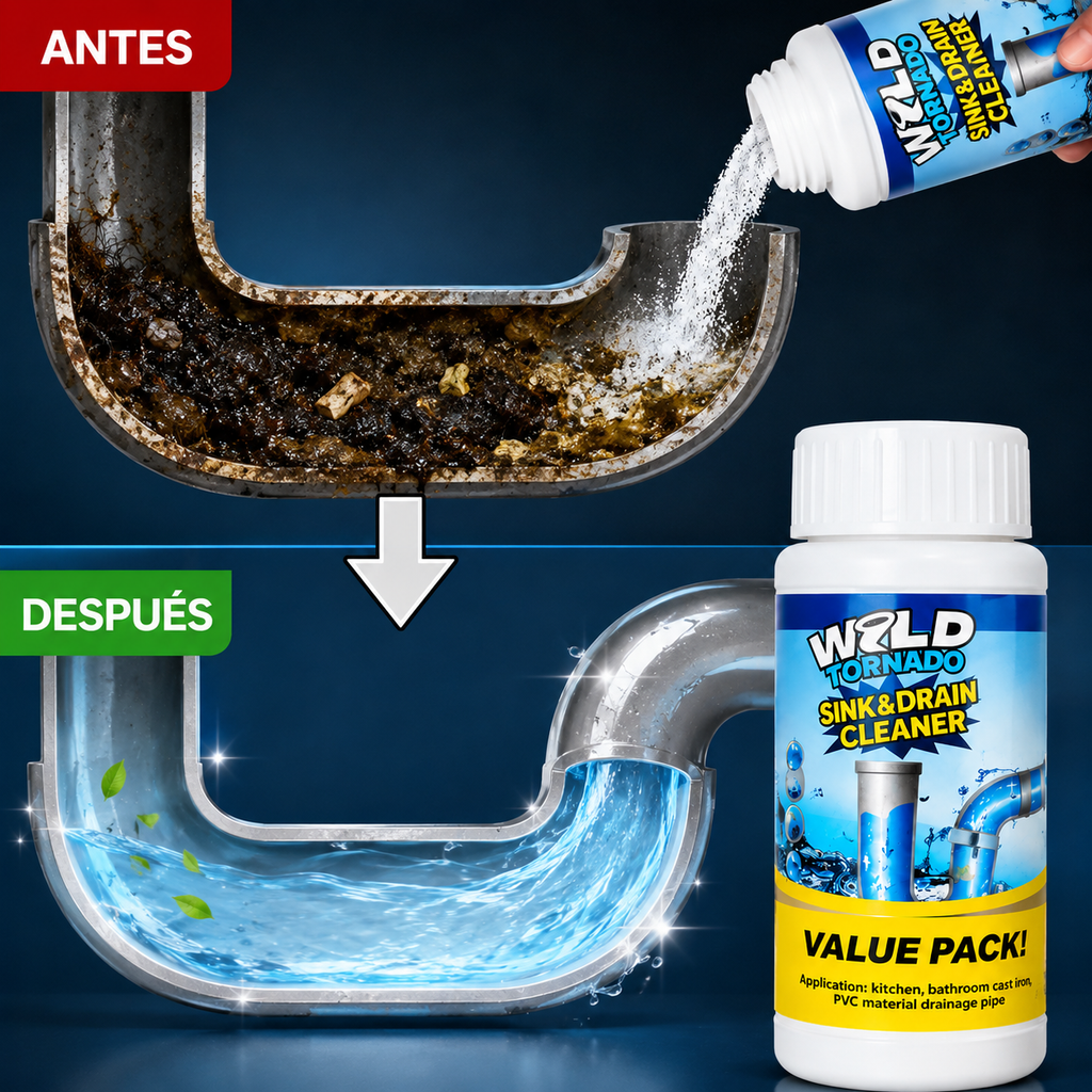 Wild Tornado™ Destapador de Cañerías (2x1)